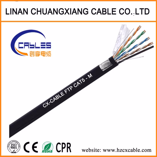 Indoor LAN Cable UTP Cat5e Copper Wire for Computer Network Cable Security Monitor System Network Cable Communication Cable CCA